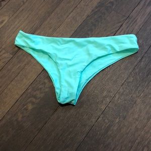 Zaful cheeky teal bikini bottoms